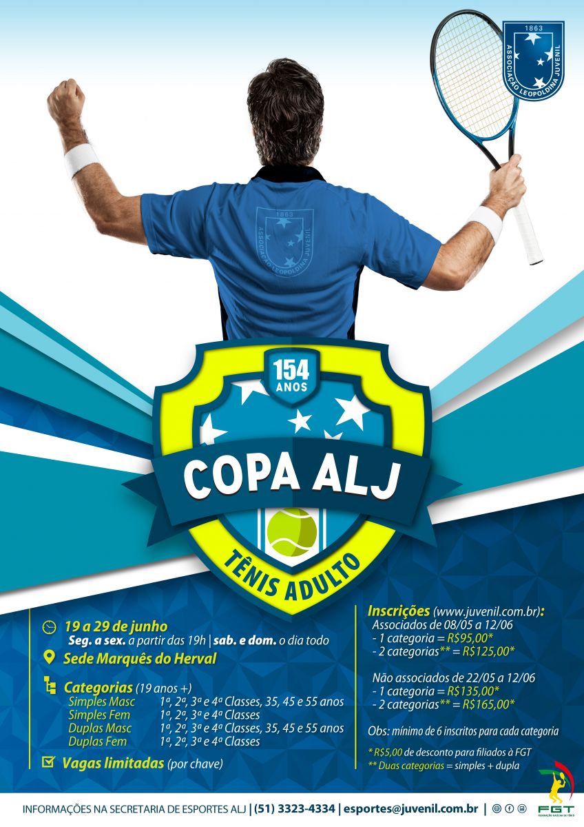 Copa ALJ 154 Anos de Tênis Adulto