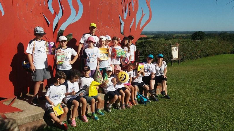 Contato com a área rural animou os participantes. Crédito: Arquivo Pessoal.