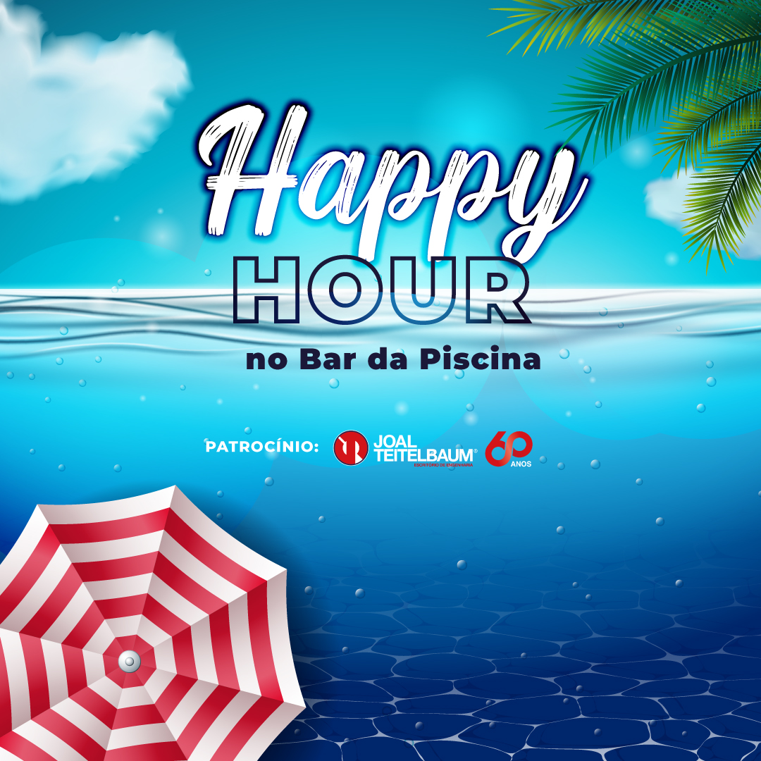 Happy Hour no Bar da Piscina