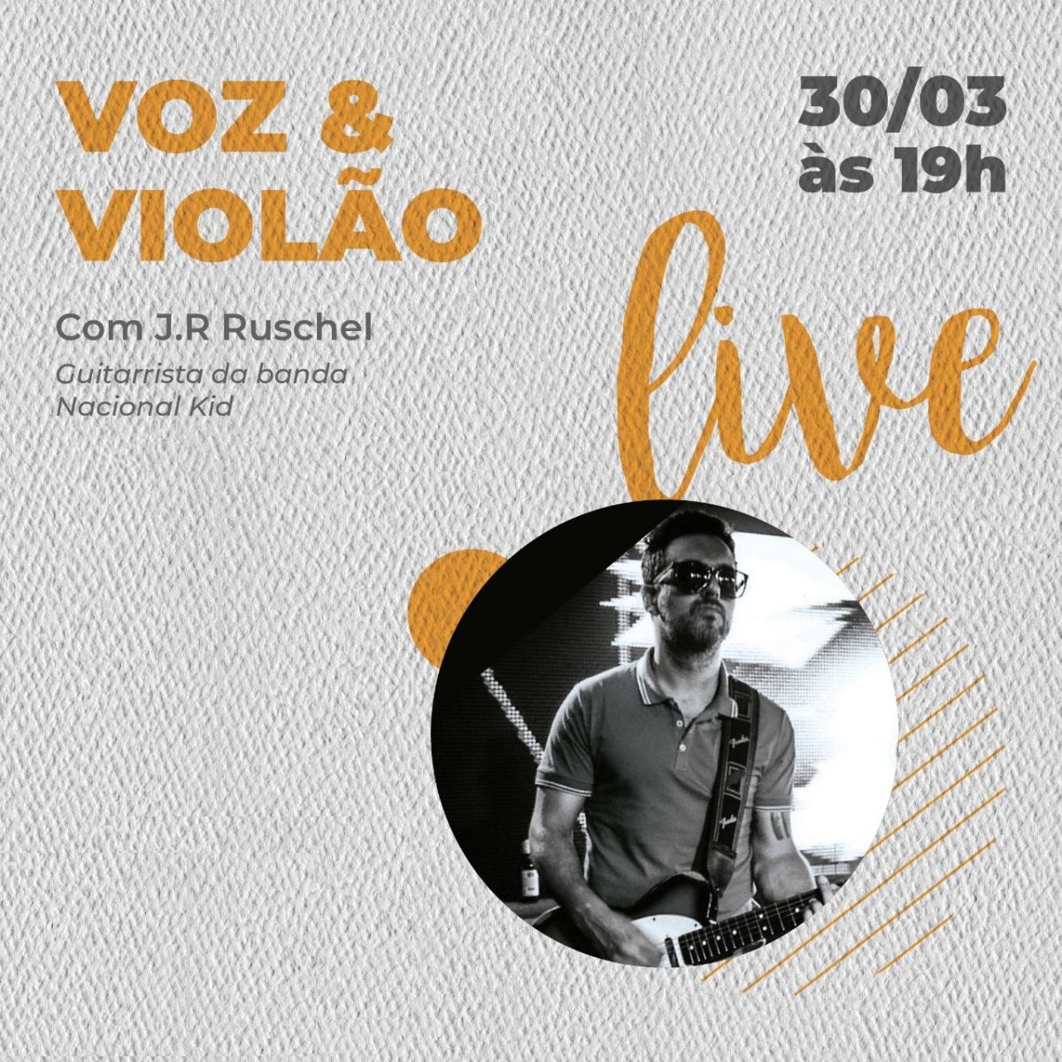 Lançamento da agenda Arte e Bem-Estar Ao Vivo