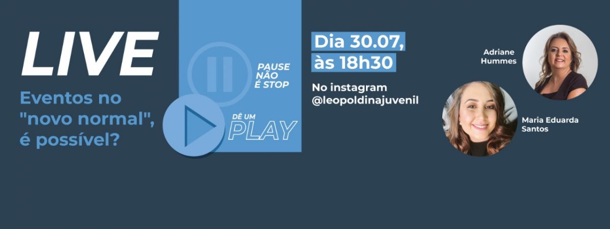 Não perca o bate-papo no Instagram do Clube