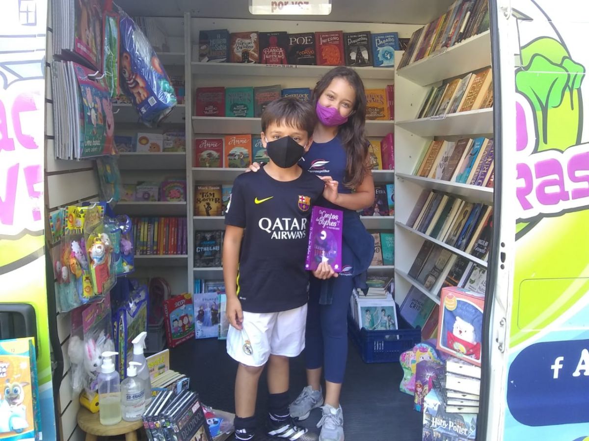 Os associados Valentina e Vicente Guerreiro já passaram por lá e garantiram suas compras!