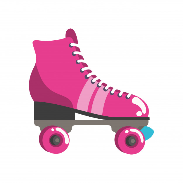 Para lembrar dos patins com exercícios físicos!