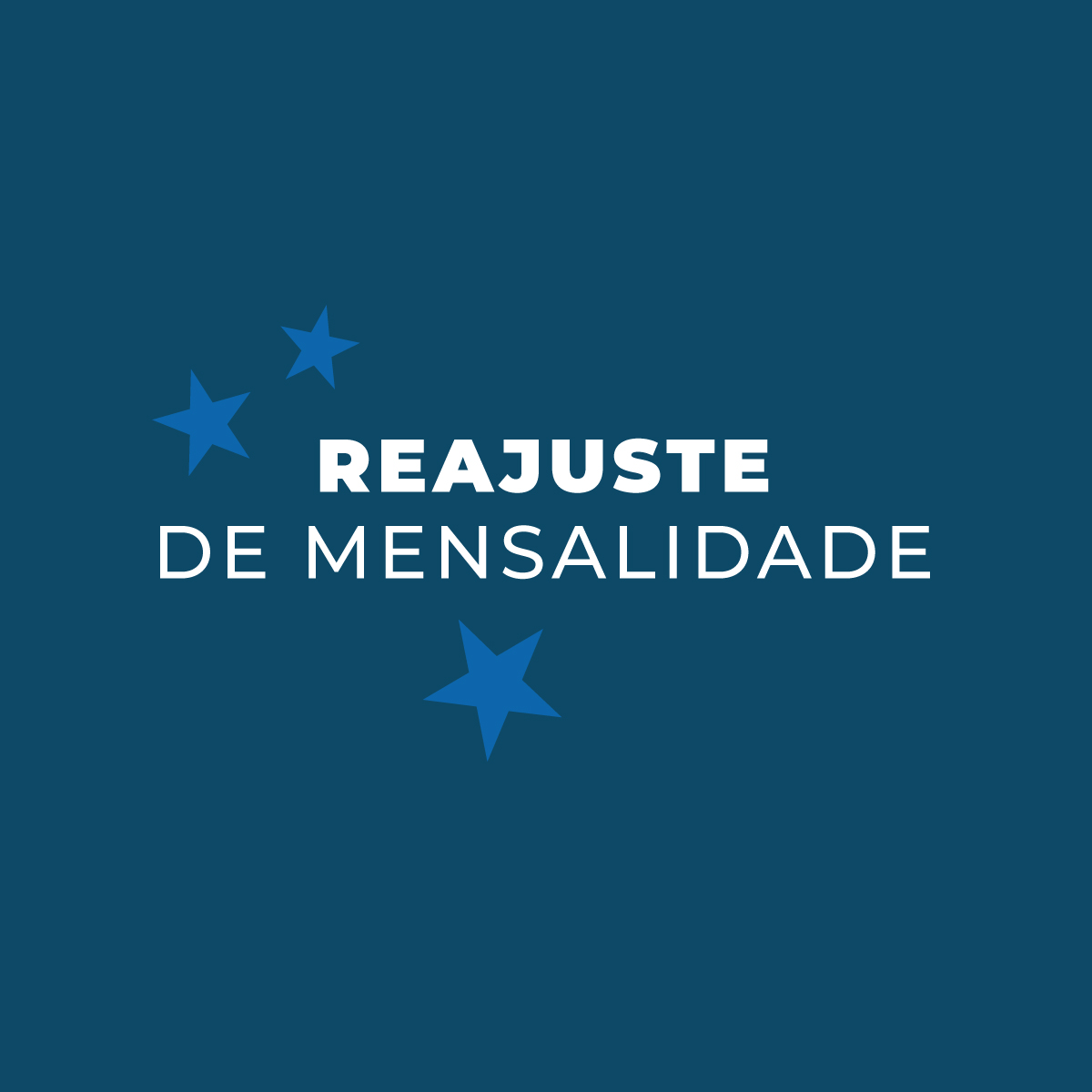 Reajuste de mensalidade