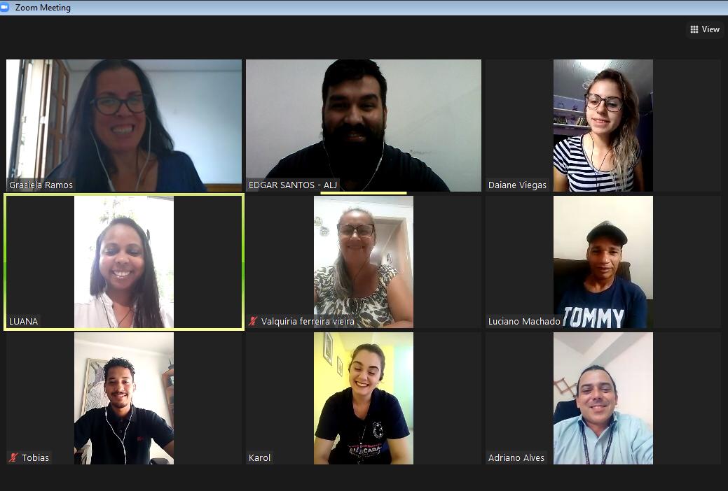 Reunião de posse ocorreu via aplicativo de vídeo