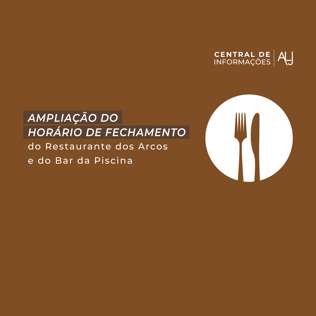 Segurança e boa gastronomia nos restaurantes do Juvenil