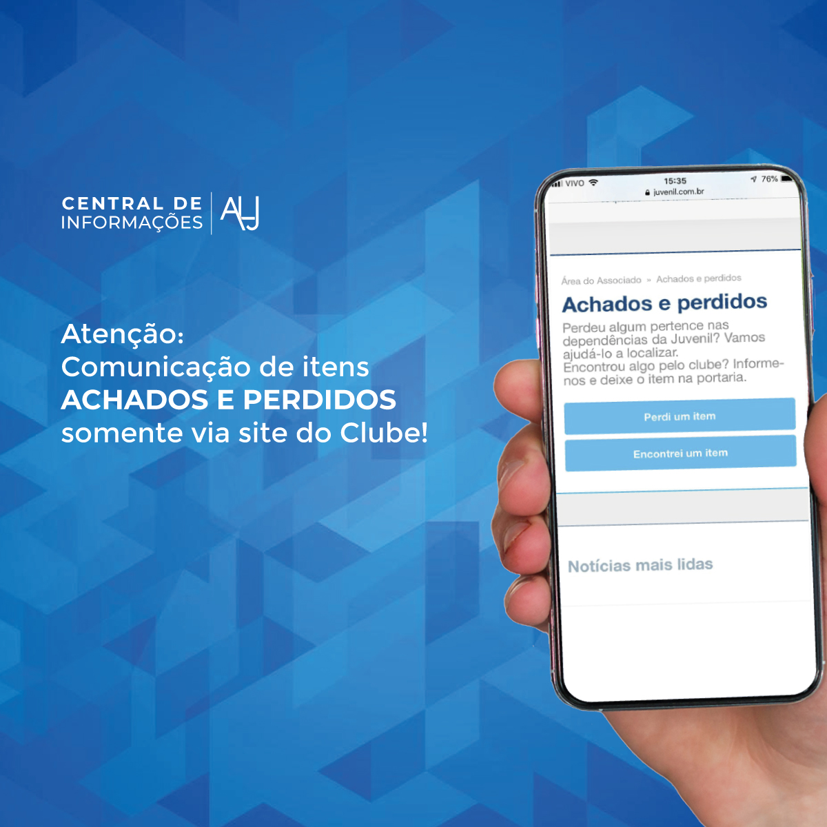 Siga as orientações