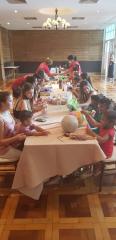 Entrega das doaes de brinquedos para o projeto Natal Solidrio