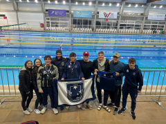 Equipe Mirim a S�nior de Nata��o ALJ conquista medalhas no Campeonato Estadual de Inverno