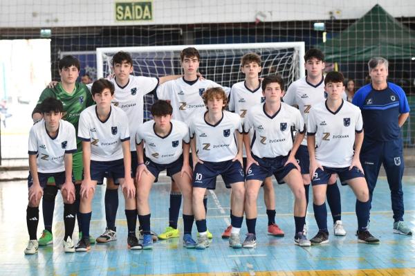 Equipe de Futsal ALJ vence partida pela 20� Copa Feevale de Futsal.