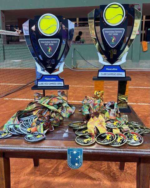 T�nis ALJ conquista t�tulo do Interclubes FGT Seniors Masculino 2026