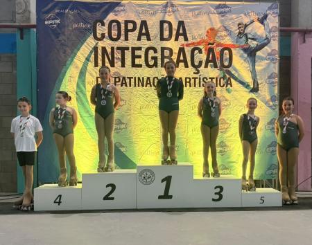 Patina��o ALJ conquista t�tulos e p�dios na Copa Integra��o