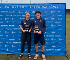 Atletas da Equipe de T�nis ALJ disputam etapa do COSAT em Curitiba