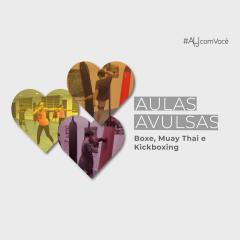 Aulas avulsas de Boxe, Muay Thai e Kickboxing