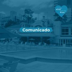 Comunicado sobre anuidade de locao de armrios nos vestirios