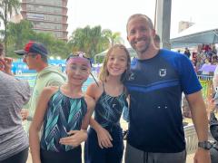 Equipe Mirim a Snior de Natao participou do Campeonato Sul-Brasileiro Mirim e Petiz