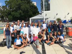 Equipe Mster  vice-campe por equipes no Circuito Gacho Mster de Natao