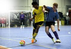 Amistoso de futsal entre ALJ e Gr�mio � atra��o na quadra poliesportiva