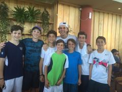 Tenistas da Equipe ALJ de Tnis conquistam ttulo de duplas na Copa Guga