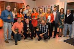 Equipe Laranja  campe do Torneio de Equipes Mistas de Tnis  