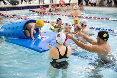 Maio  ms do 2 Aquakids na piscina no Juvenil