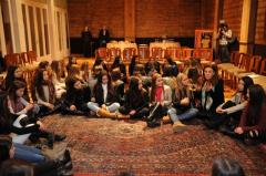 Integra��o com psicopedagogas e colegas de debut marca primeiro compromisso do Baile de Debutantes ALJ 2016