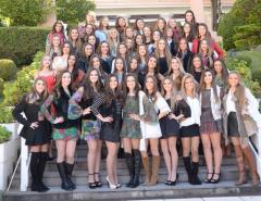 Semana termina com apresenta��o das Debutantes ALJ 2016 � imprensa e diretoria