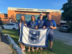 Equipe Mirim a S�nior de Nata��o ALJ participa do Campeonato Sulbrasileiro Infanto-Juvenil