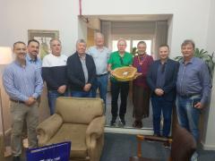 ALJ recebe visita institucional do Clube Comercial de Passo Fundo