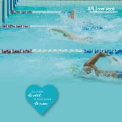 Novas regras para uso de raia livre na Piscina Externa Semiolmpica