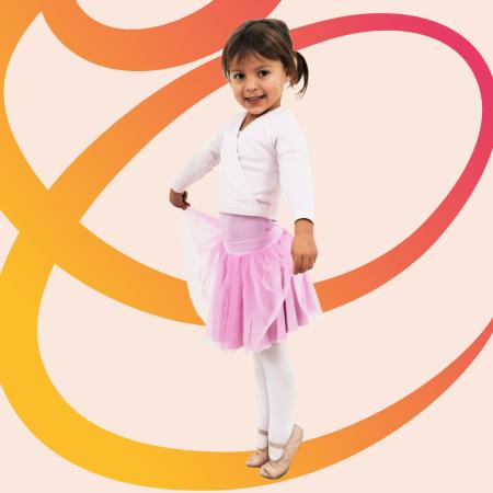 Turma da tarde de Ballet Infantil com matrculas abertas!