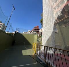 Interdi��o do Pared�o de T�nis para manuten��o