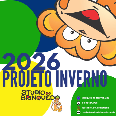 Projeto Inverno 2026 - Studio do Brinquedo
