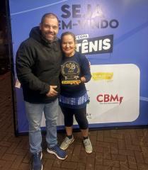 Tenistas da ALJ marcam presen�a na 14� Copa CTC de T�nis