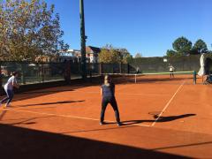 No Uruguai, associados ALJ so recebidos em intercmbio com o Carrasco Lawn Tennis
