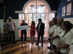 Projeto social WimBelemDon recebe doaes na ALJ