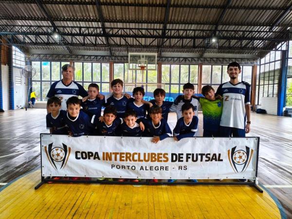 Equipe de Futsal ALJ conquista vitória com a categoria Sub-9 no Campeonato Interclubes